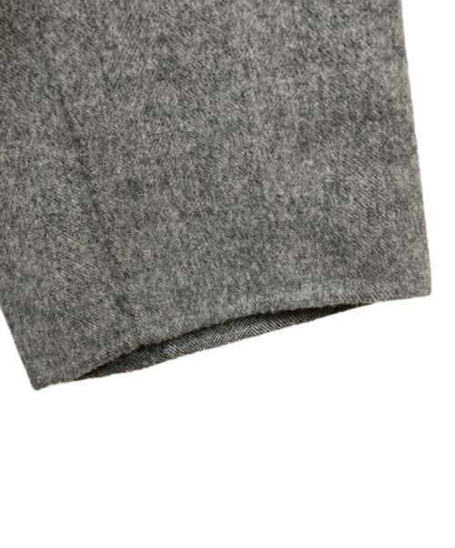 DES PRES（デ プレ）DES PRES (デ プレ) ライトダブルフェイスシャギー ストール付きコート ブラック サイズ:FREEの古着・服飾アイテム