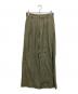EVERYDAY I LIKE.（エヴリデイ アイ ライク）の古着「Summer Wide Pants」｜グリーン