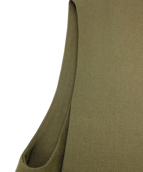HYKE（ハイク）HYKE (ハイク) ノースリーブラップワンピース グリーン サイズ:	SIZE 2の古着・服飾アイテム