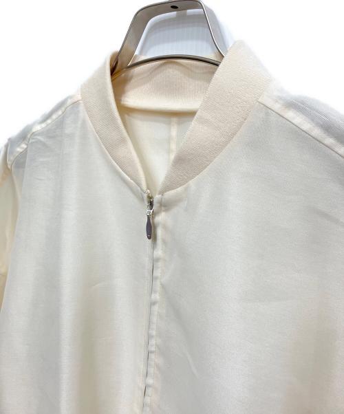 uncrave（アンクレイヴ）uncrave (アンクレイヴ) シアーブルゾン アイボリー サイズ:2の古着・服飾アイテム