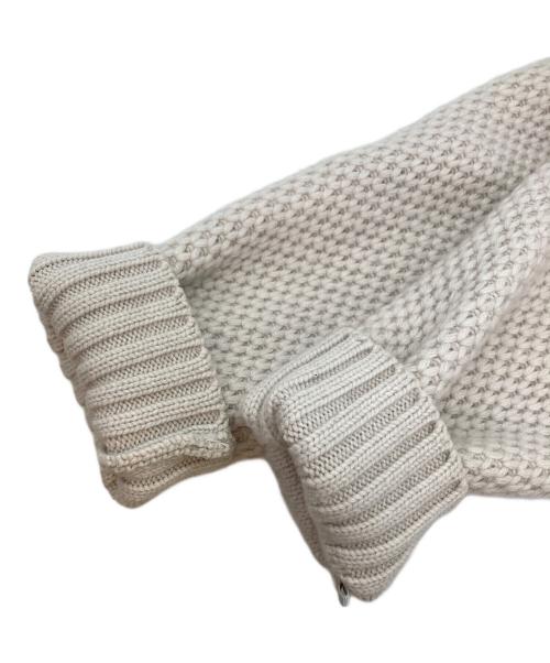 ANAYI（アナイ）ANAYI (アナイ) ムートンニットジャケット グレー サイズ:38の古着・服飾アイテム