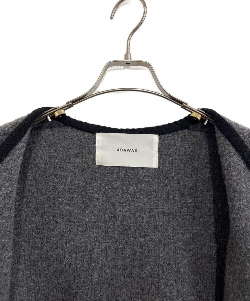 ADAWAS（アダワス）ADAWAS (アダワス) LOOP KNITTED JACKET グレー サイズ:Ｆの古着・服飾アイテム