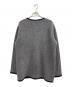 ADAWAS (アダワス) LOOP KNITTED JACKET グレー サイズ:Ｆ：9000円