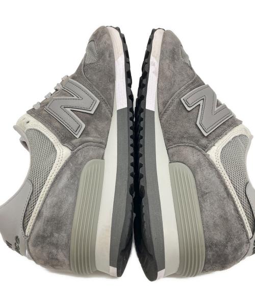 NEW BALANCE（ニューバランス）NEW BALANCE (ニューバランス) ローカットスニーカー グレー サイズ:UK9 1/2の古着・服飾アイテム