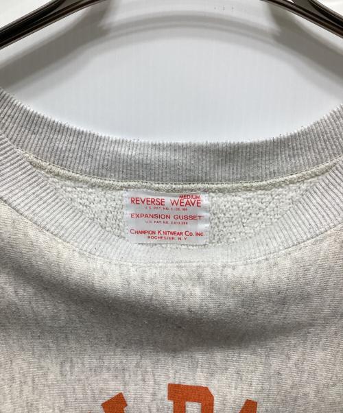 Champion（チャンピオン）Champion (チャンピオン) 2ndパテントモデル クルーネックスウェットシャツ ナチュラル サイズ:Mの古着・服飾アイテム