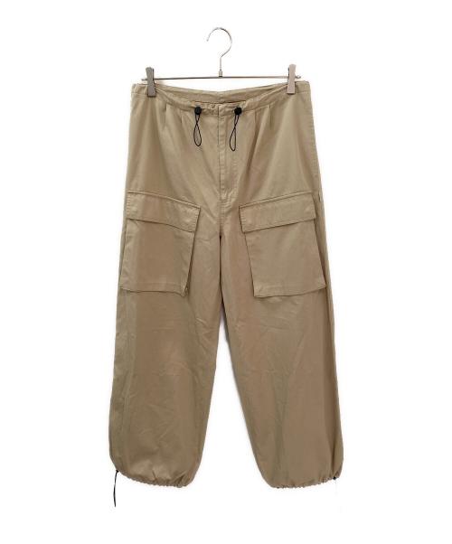 MM6 Maison Margiela（エムエムシックスメゾンマルジェラ）MM6 Maison Margiela (エムエムシックスメゾンマルジェラ) COTTON GABARDINE PANTS/カーゴパンツ ベージュ サイズ:36の古着・服飾アイテム
