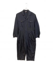 journal standard L'essage（ジャーナルスタンダード レサージュ）の古着「ビンテージレーヨンオールインワン」｜ネイビー
