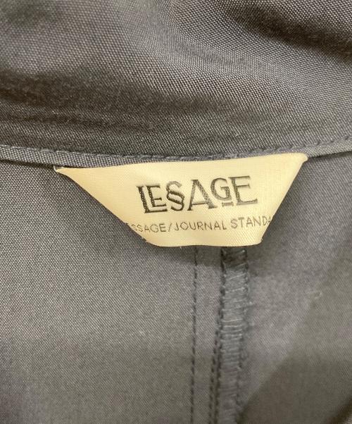 journal standard L'essage（ジャーナルスタンダード レサージュ）journal standard L'essage (ジャーナルスタンダード レサージュ) ビンテージレーヨンオールインワン ネイビー サイズ:SIZE 38の古着・服飾アイテム