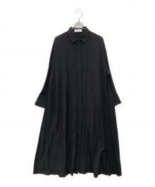 AP STUDIO（エーピーストゥディオ）の古着「エーピーストゥディオ シャツワンピース」｜ブラック