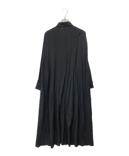 AP STUDIO（エーピーストゥディオ）AP STUDIO (エーピーストゥディオ) エーピーストゥディオ シャツワンピース ブラック サイズ:36の古着・服飾アイテム