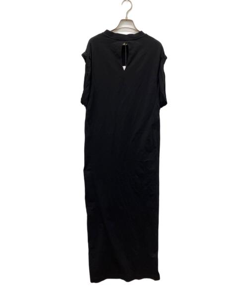 TELA（テラ）tela (テラ) JERSEY Tシャツワンピース ブラック サイズ:Sの古着・服飾アイテム