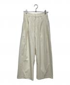 COGTHEBIGSMOKEコグザビッグスモーク）の古着「LUCY BAGGY TROUSERS」｜アイボリー