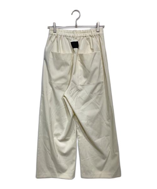 COGTHEBIGSMOKE（コグザビッグスモーク）COGTHEBIGSMOKE (コグザビッグスモーク) LUCY BAGGY TROUSERS アイボリー サイズ:Freeの古着・服飾アイテム