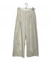 COGTHEBIGSMOKE（コグザビッグスモーク）の古着「LUCY BAGGY TROUSERS」｜アイボリー