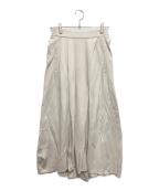 COGTHEBIGSMOKEコグザビッグスモーク）の古着「HALO SEMI-FLARE SKIRT」｜グレー