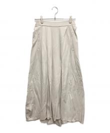 COGTHEBIGSMOKE（コグザビッグスモーク）の古着「HALO SEMI-FLARE SKIRT」｜グレー