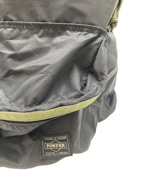 PORTER（ポーター）PORTER (ポーター) DAYPACK　JUNGLE ブラックの古着・服飾アイテム