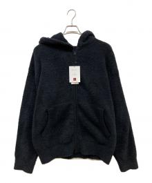 Mastermind WORLD（マスターマインド ワールド）の古着「LOUNGE ZIP UP HOODIE」｜ブラック