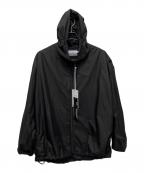 Graphpaperグラフペーパー）の古着「PERTEX QUANTUM AIR Ripstop Hooded Jacket」｜ブラック