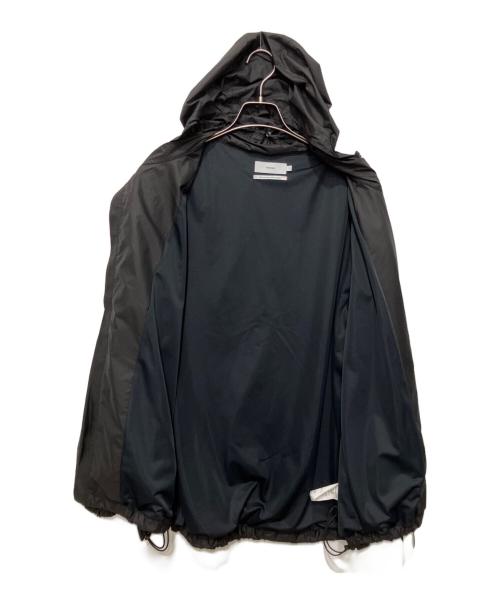 Graphpaper（グラフペーパー）Graphpaper (グラフペーパー) PERTEX QUANTUM AIR Ripstop Hooded Jacket ブラック サイズ:1の古着・服飾アイテム