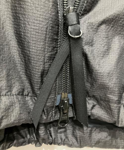 Graphpaper（グラフペーパー）Graphpaper (グラフペーパー) PERTEX QUANTUM AIR Ripstop Hooded Jacket ブラック サイズ:1の古着・服飾アイテム