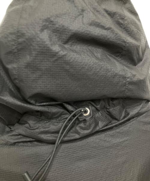 Graphpaper（グラフペーパー）Graphpaper (グラフペーパー) PERTEX QUANTUM AIR Ripstop Hooded Jacket ブラック サイズ:1の古着・服飾アイテム