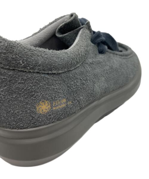 wander .etc（ワンダー）wander .etc (ワンダー) FD:08 スエードスニーカー グレー サイズ:27.5㎝の古着・服飾アイテム