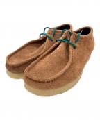 Double foot wear×tokishirazuダブルフットウエア×トキシラズ）の古着「スウェードブーツ」｜ブラウン