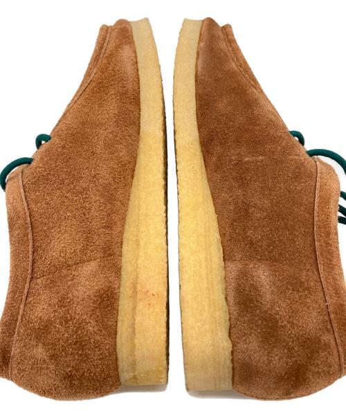 Double foot wear（ダブルフットウエア）Double foot wear (ダブルフットウエア) tokishirazu (トキシラズ) スウェードブーツ ブラウン サイズ:SIZE 9 1/2の古着・服飾アイテム