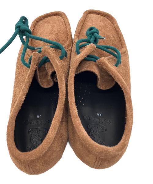 Double foot wear（ダブルフットウエア）Double foot wear (ダブルフットウエア) tokishirazu (トキシラズ) スウェードブーツ ブラウン サイズ:SIZE 9 1/2の古着・服飾アイテム