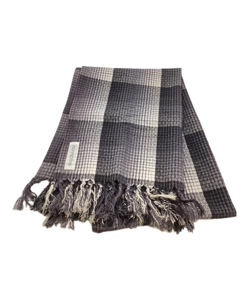 nonnative（ノンネイティブ）nonnative (ノンネイティブ) チェックストール グレーの古着・服飾アイテム