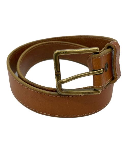 VISVIM（ビズビム）VISVIM (ビズビム) レザーベルト ブラウンの古着・服飾アイテム