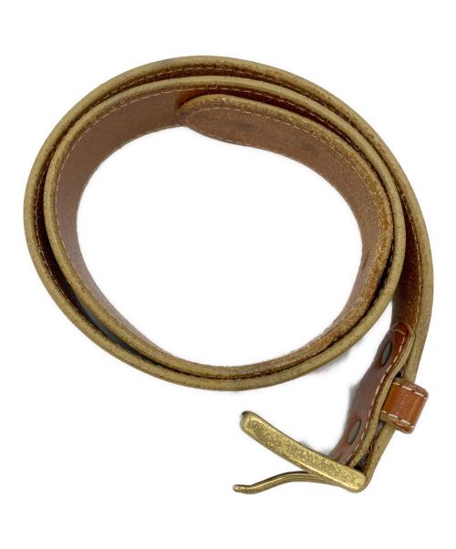 VISVIM（ビズビム）VISVIM (ビズビム) レザーベルト ブラウンの古着・服飾アイテム