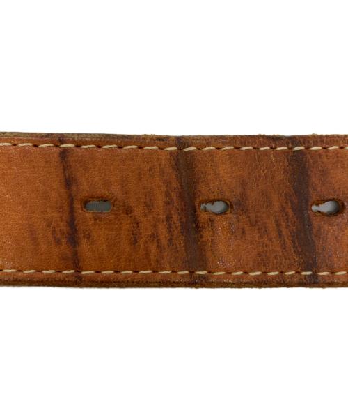 VISVIM（ビズビム）VISVIM (ビズビム) レザーベルト ブラウンの古着・服飾アイテム