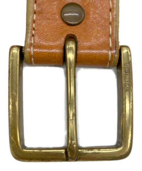 VISVIM（ビズビム）VISVIM (ビズビム) レザーベルト ブラウンの古着・服飾アイテム