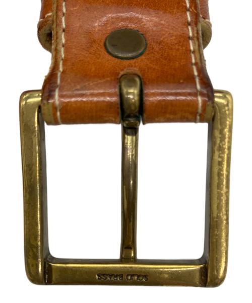 VISVIM（ビズビム）VISVIM (ビズビム) レザーベルト ブラウンの古着・服飾アイテム