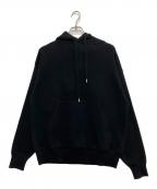 CABANキャバン）の古着「コットンカシミヤ パーカ」｜ブラック