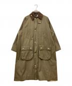 Barbour×BEAMS BOYバブアー×ビームスボーイ）の古着「別注Balvenie Long Jacket」｜カーキ