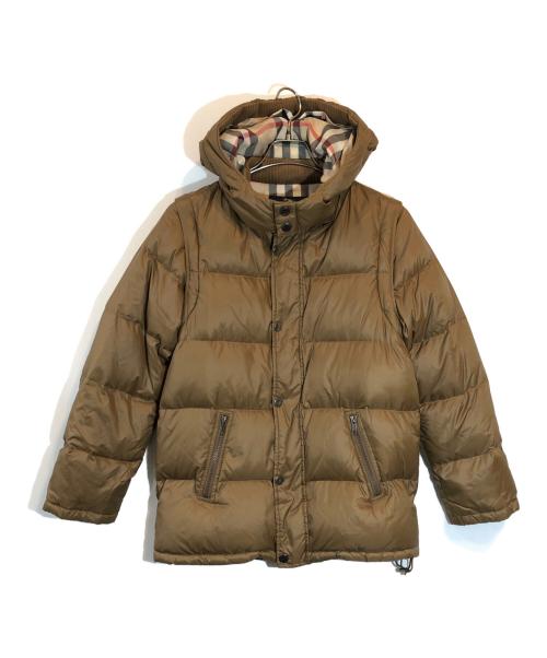 BURBERRY LONDON（バーバリーロンドン）BURBERRY LONDON (バーバリーロンドン) 2WAYダウンジャケット ブラウン サイズ:SIZE 160Aの古着・服飾アイテム