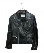 ASTRAETアストラット）の古着「シープライダースジャケット」｜ブラック