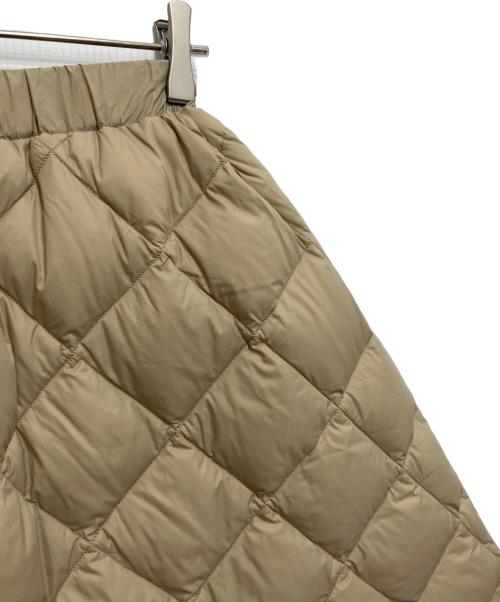 TAION（タイオン）TAION (タイオン) シティラインダウンスカート ベージュ サイズ:L 未使用品の古着・服飾アイテム