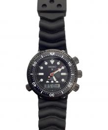 SEIKO（セイコー）の古着「ダイバーズウォッチ　1982 Hybrid Diver’s 40th Anniversary Limited Model　プロスペックス ダイバースキューバ　H855-00C0 SBEQ011」｜ブラック
