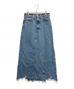 中古・古着通販】MIU MIU (ミュウミュウ) デニムスカート ライトブルー