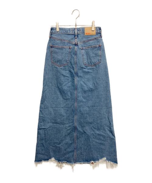 NEEDBY heritage（ニードバイヘリテージ）NEEDBY heritage (ニードバイヘリテージ) Noble (ノーブル) BETH デニムスカート ライトインディゴ サイズ:W23の古着・服飾アイテム