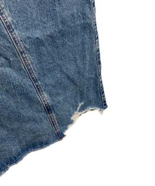 NEEDBY heritage（ニードバイヘリテージ）NEEDBY heritage (ニードバイヘリテージ) Noble (ノーブル) BETH デニムスカート ライトインディゴ サイズ:W23の古着・服飾アイテム