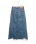 NEEDBY heritage (ニードバイヘリテージ) Noble (ノーブル) BETH デニムスカート ライトインディゴ サイズ:W23：8000円