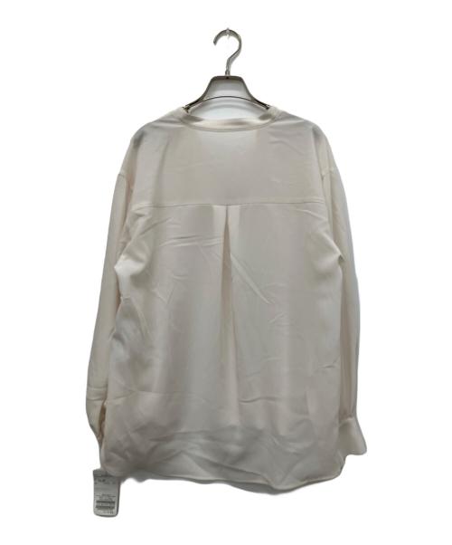 Spick and Span（スピック＆スパン）Spick and Span (スピック＆スパン) タックスリーブスキッパーブラウス アイボリー サイズ:Freeの古着・服飾アイテム