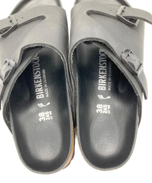 BIRKENSTOCK（ビルケンシュトック）BIRKENSTOCK (ビルケンシュトック) ZURICH BS ブラック サイズ:24.5cmの古着・服飾アイテム