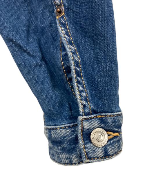 DSQUARED2（ディースクエアード）DSQUARED2 (ディースクエアード) ダメージ加工デニムジャケット インディゴ サイズ:36の古着・服飾アイテム