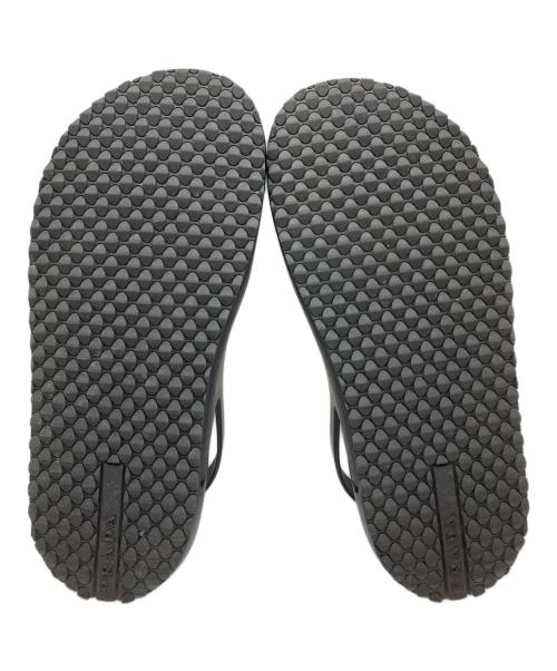 PRADA（プラダ）PRADA (プラダ) ストラップシャワーサンダル ブラック サイズ:7の古着・服飾アイテム